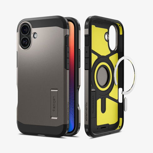 כיסוי Spigen לאייפון 16 מסדרה Tough Armor AI (MagFit)